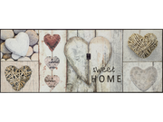 Läufer mit Herzen im Landhausstil