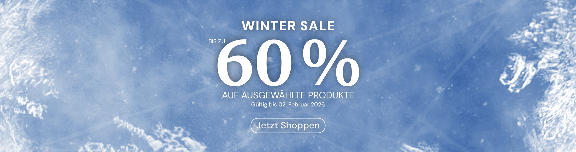 Upt to 60% - Winter Sale Banner