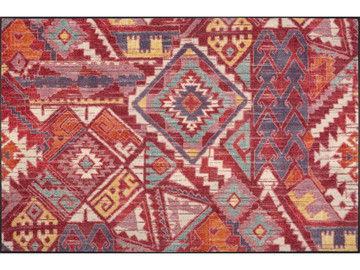 Fußmatte mit indischem Muster - Boho Stil